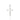 SILVER 925 MEN'S CROSS PENDANT