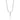 SILVER 925 SOLITAIRE STONE PENDANT