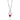 SILVER 925 LITTLE GIRL HEART PENDANT