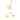 JEWELRY SET GOLD GARDEN OUTLINE MAXI (PENDANT + EARRING)